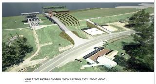 Image of Bayou Lafourche Pump Station Rendering