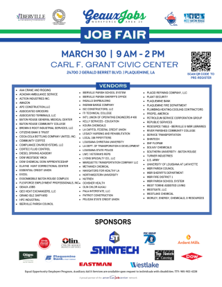 Picture of Job Fair Flyer