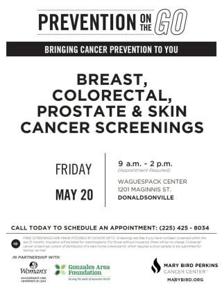 Cancer Screening Day Flyer
