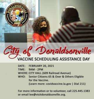 Vaccine Registration Assistance Flyer