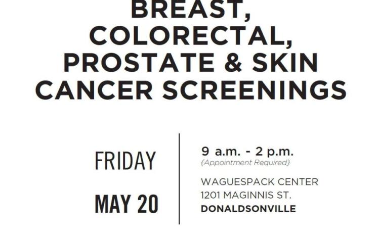 Cancer Screening Day Flyer