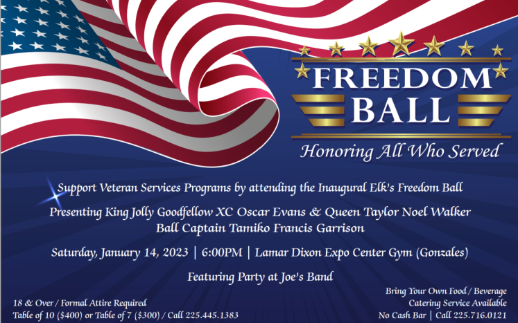 Freedom Ball Invitation