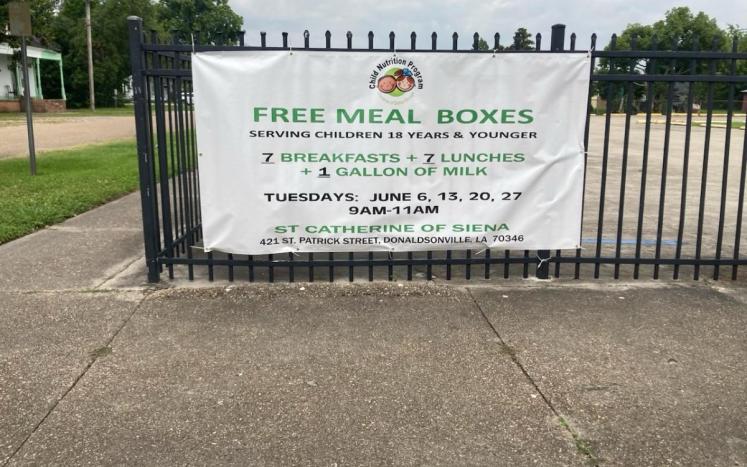 St. Catherine of Sienna Meal Box Drive