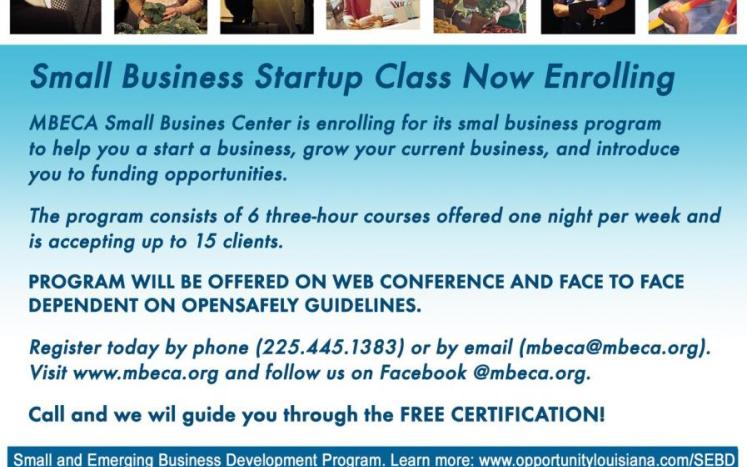 Small Business Class Starting Soon