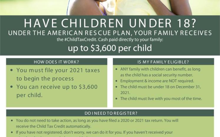 Child Tax Credit Program Flyer